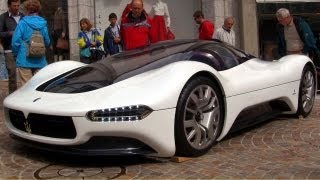 2005 Maserati Birdcage 75th Anniversary Concept Car [upl. by Lennad]