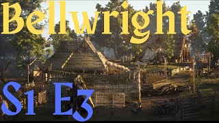 Bellwright S1 E3  Building Forester Hut Forager amp Stockpile [upl. by Karlotte543]