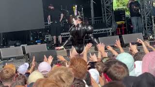 Bambie Thug  Doomsday Blue Ireland Eurovision  Live at Mighty Hoopla 2 June 2024 [upl. by Ecar]