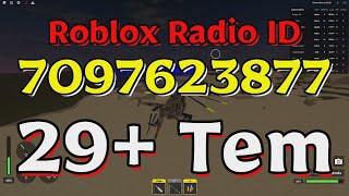 Tem Roblox Radio CodesIDs [upl. by Tupler]