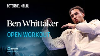 The Surgeon Ben Whittaker brings the energy ahead of his fight with Liam Cameron 💪 🇸🇦 [upl. by Eluk]