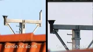 Canon SX40 vs SX50 PowerShot zoom [upl. by Tnahsin845]