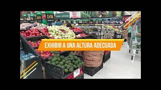 ¿cómo exhibir frutas y verduras para vender más ¡4 TIPS EN 1 MINUTO [upl. by Nhguavoj]