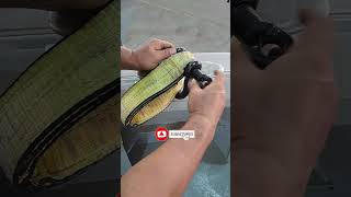 cleat hitch with shackle tutorial youtube boat marineengine youtubeshorts shorts short diy [upl. by Acnoib620]