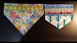 How To Sew a Dog Bandana [upl. by Olmsted]