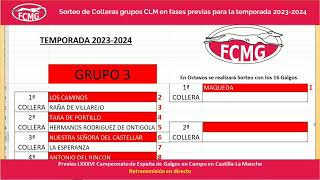 Directo Sorteo de Colleras FCMG 20232024 [upl. by Zielsdorf577]