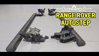 RANGE ROVER AUTOMATIC SIDE STEPS [upl. by Dorie]