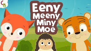 Eeny Meeny Miny Moe Nursery Rhyme  Songs for Kids  Children Rhymes and Poems by Cuddle Berries [upl. by Aicinod]