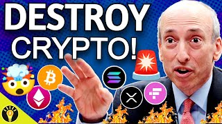 🚨SEC GARY GENSLER ATTACKS CRYPTO IN FTX BANKRUPTCY [upl. by Hanahs]