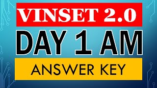 VINSET 2 0 DAY 1 ANSWER KEY Retooling of Teachers Capacity in Using ICT and Emerging Technologies [upl. by Hollah835]