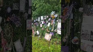 Prince memorial at Riley creek Prince rileycreek paisleypark purplerain [upl. by Cohlier]