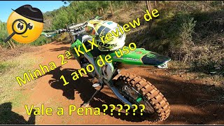 Minha 2º KLX 450R usada avaliação de 1 ano de uso Vale a Pena [upl. by Howenstein521]