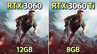 RTX 3060 12GB vs RTX 3060 Ti  More VRAM More FPS [upl. by Amal747]