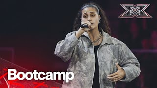 Eva De Santis omaggia De Andrè ma riscrive “Amore Che Vieni Amore Che vai”  X FACTOR 2024 BOOTCAMP [upl. by Alfons]