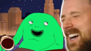 Forsen Reacts  Smiling Friends  Mr Frog on Jimmy Fallon [upl. by Ziom]