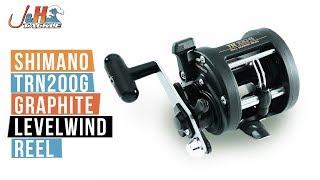 Shimano TRN200G Graphite Levelwind Reel  JampH Tackle [upl. by Eibreh655]