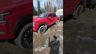 5700lb Towing Test 2022 Nissan Frontier Pro4X [upl. by Harpp]