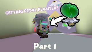 GETTING PETAL PLANTER Bee Swarm Simulator Part 1 [upl. by Aimo379]