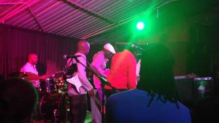 Oliver Mtukudzi playing at The Book Cafe in Harare August 2014 [upl. by Elleimac]