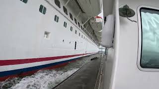 Pilot disembarking Carnival Breeze Sept 9 2024 [upl. by Lesslie604]