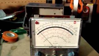 VTVM RCA Senior VoltOhmyst WV98C Meter replacement [upl. by Goldberg]