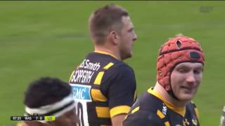 Aviva 2016 17 Premiership Round 13 London Wasps vs Leicester Tigers 08 01 17 [upl. by Carrol69]