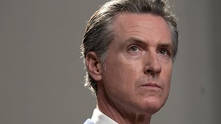 Gov Newsom says Target worker blamed him for retail theft in CA [upl. by Lamson801]