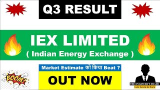 IEX Q3 Results 2024  IEX results today  IEX results  IEX share latest news  IEX share news [upl. by Nariko800]