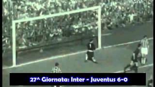 Road to Scudetto  19531954  Tutti i gol dellInter [upl. by Karli]