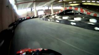 Karting center Celje indoor voznja [upl. by Aivizt]