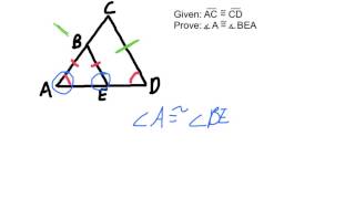 Geoemtry 45 Isosceles and Equilateral Triangles [upl. by Baseler]