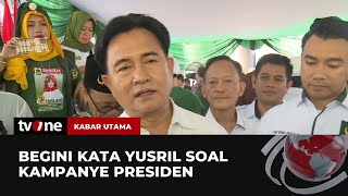 Yusril Ihza Angkat Bicara soal Presiden Boleh Kampanye  Kabar Utama tvOne [upl. by Iadam]