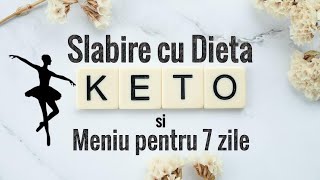 Slabire Intensa si Sanatoasa cu Dieta KETO [upl. by Epotimet]