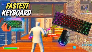 Steelseries Apex Pro Mini 🤩 OmniPoint Switches Fast Keyboard  Unboxing  ingame review FORTNITE [upl. by Egiarc]