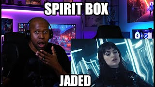 First Time Reaction To  Spirit Box Jaded [upl. by Nonnahsed180]