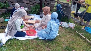 Köfte Tarifi Gözleme Katmer Nasıl Yapılır 👌 Yaylalar Giresun Şebinkarahisar Memleket Piknik Balık [upl. by Gnolb662]