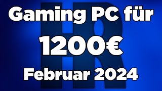 1200€ Gaming PC Februar 2024  Ryzen  RX 7800XT  Computer günstig kaufen [upl. by Drusi]