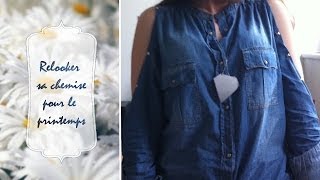 DIY  Customiser sa chemise pour le printemps [upl. by Iiette]