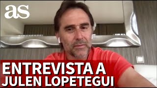 Entrevista a JULEN LOPETEGUI Sevilla Selección Coronavirus  DIARIO AS [upl. by Ahlgren]