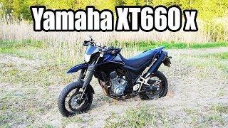 2008 yamaha XT 660 x обзор [upl. by Bamford398]