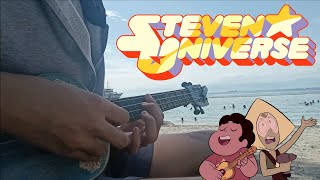 Peace and Love on the Planet Earth  Short Fingerstyle Ukulele Cover by the Beach [upl. by Elaweda359]