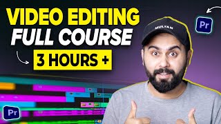 Adobe Premiere Pro Full Course  Complete Freelance Video Editing Course 2024 [upl. by Atiuqet]