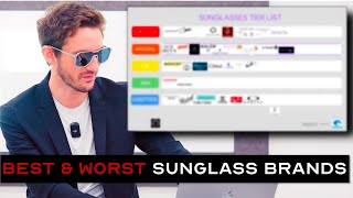 The Sunglasses Tier List  BEST Brands of 2024 RATED [upl. by Jilleen]