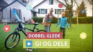 Musikkvideo  Dobbel Glede  Gi og dele [upl. by Trstram]