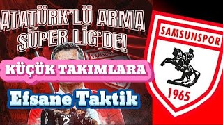 FM 24 MOBİLE Taktik KÜÇÜK TAKIMLAR İÇİN EFSANE FM 24 Mobile Best Tactics fm24mobile fm24tactics [upl. by Boothe734]