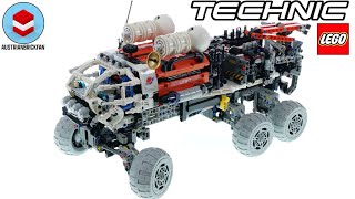 LEGO Technic 42180 Mars Crew Exploration Rover Speed Build Review [upl. by Heisser]