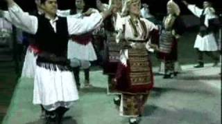 POUSTSENO  Macedonian folk dance from Aegean region [upl. by Gnem]