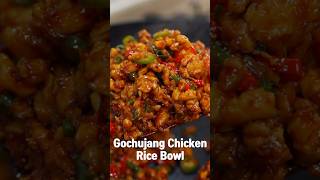 Trust Me This 15 Minute Gochujang Ground Chicken Rice Bowl Will Change Your LIFE [upl. by Reffinnej616]