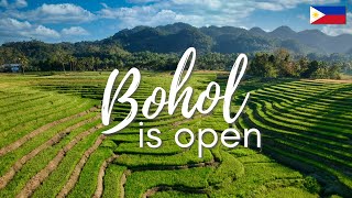 BOHOL IS OPEN • Drone Aerial Tour of Bohol Philippines 🇵🇭 [upl. by Misti]