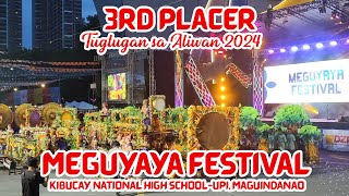 Aliwan Fiesta 2024 3RD PLACE  MEGUYAYA FESTIVAL of MAGUINDANAO  Kibucay National High School [upl. by Lunt]